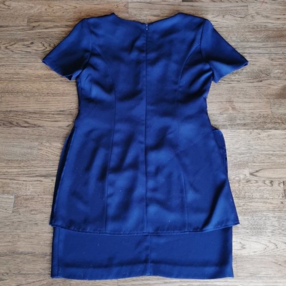 Vintage 80's Braemar Jeremy Scott Dress Power Suit 10 - Picture 2 of 7